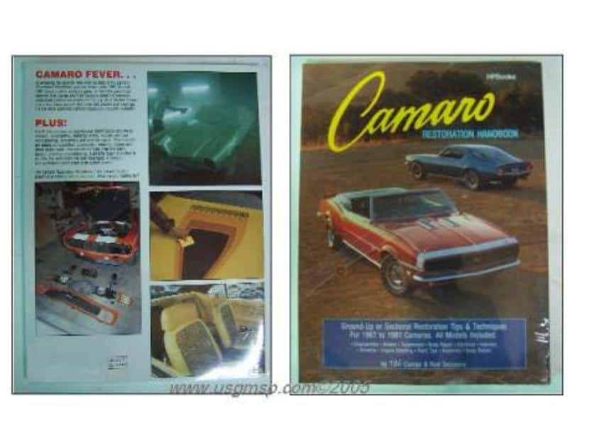 Camaro Restoration Handbook: 67-81